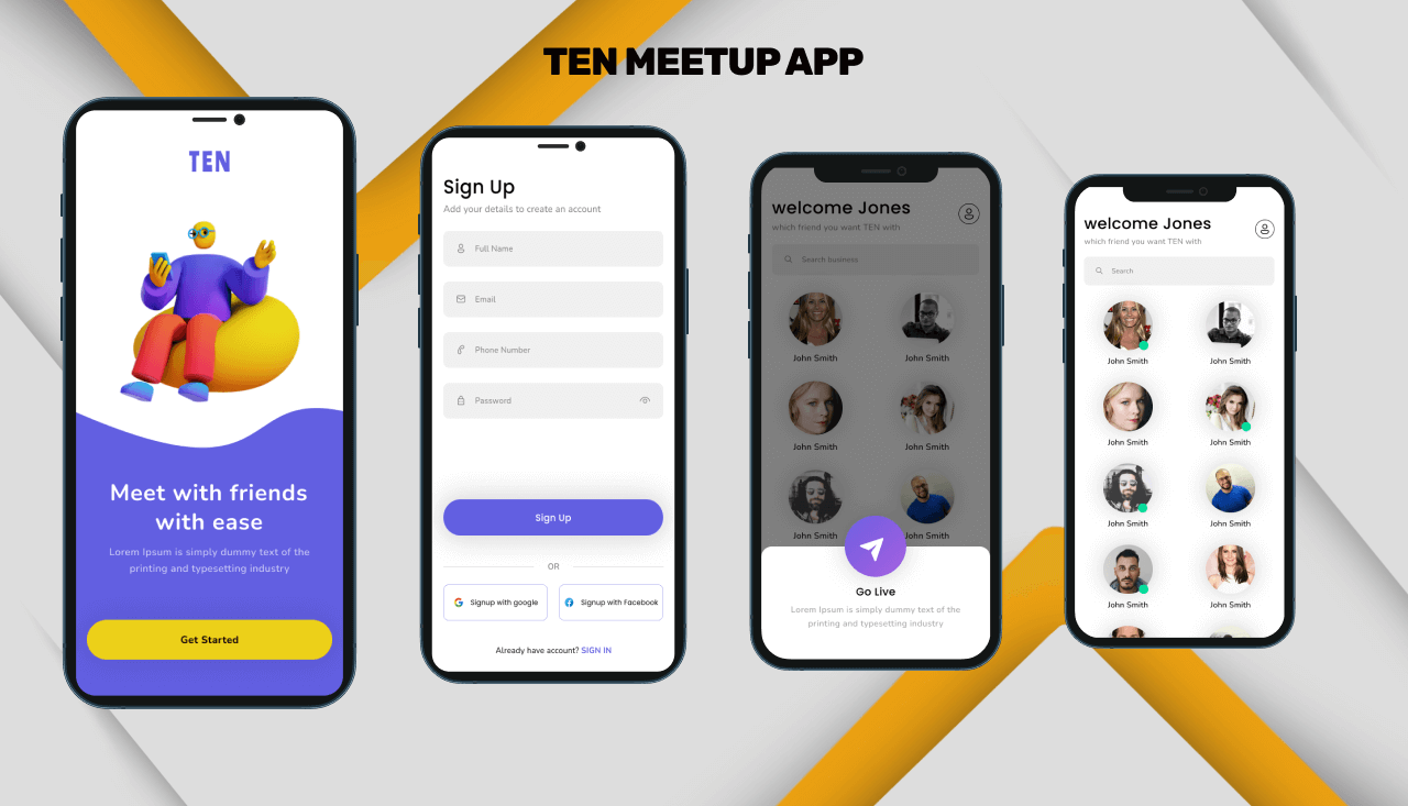 Ten Meetup App